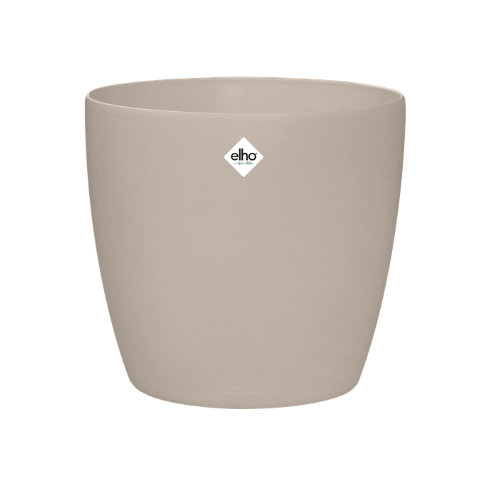 brussels round wheels 47cm mushroom beige
